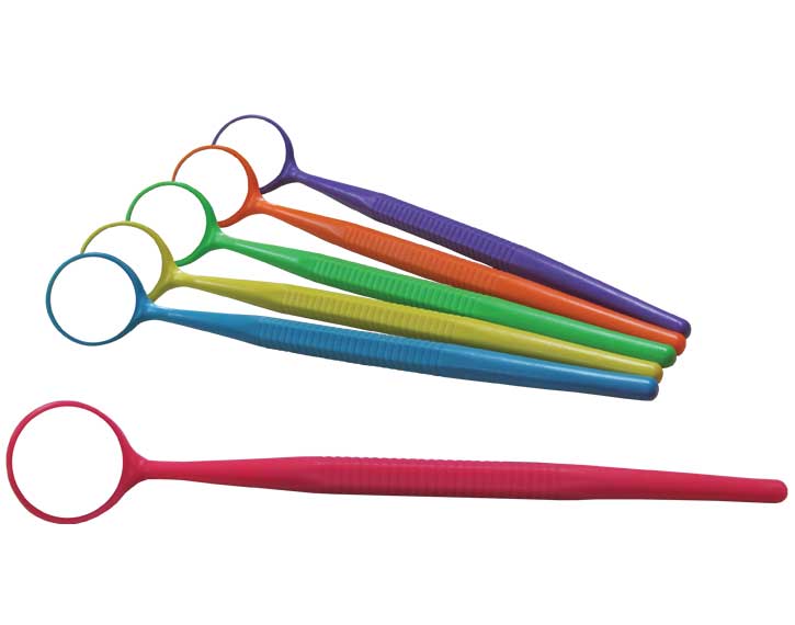 Zirc Dental 50Z354NEON Crystal HD #5 Thin Grip Mirrors Assorted Vibrant 12/Pk Zirc Dental 50Z354NEON Crystal HD #5 Thin Grip Mirrors Assorted Vibrant 12/Pk